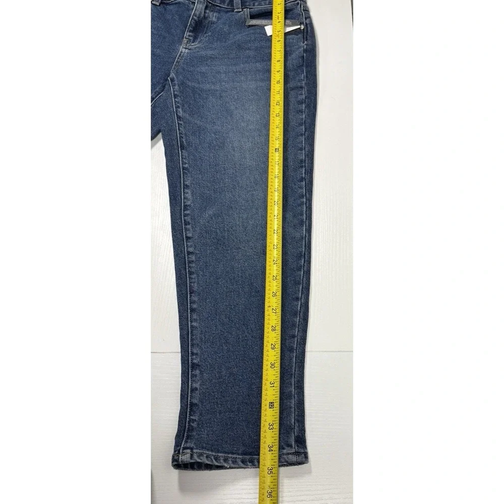 NWT Talbots Everyday‎ Relaxed Jeans Ankle Mid Rise Medium Cooper Wash 4P Stretch